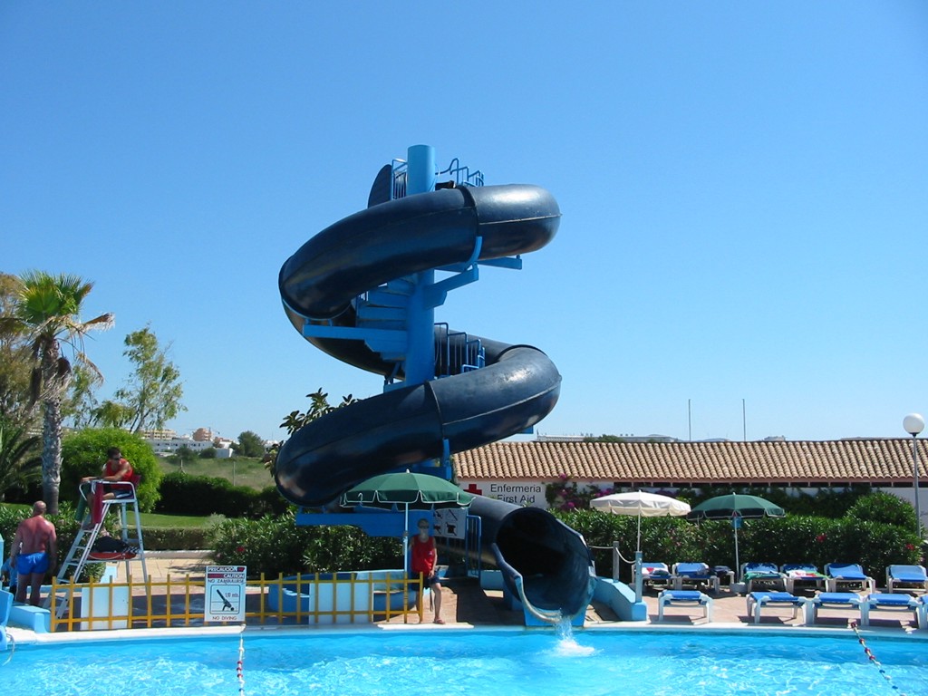 Aguamar water park, Playa d'en Bossa, Ibiza